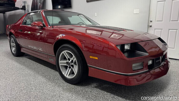 Qualcuno ha conservato una Camaro IROC-Z in un garage per 37 anni, e ora ne chiede il prezzo di una supercar | Carscoops